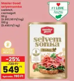Interspar Master Good selyemsonka ajánlat