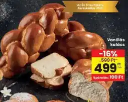 Interspar Vaníliás kalács ajánlat