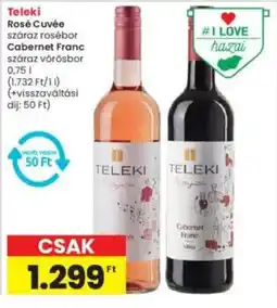 Interspar Teleki Rosé Cuvée, Cabernet Franc ajánlat