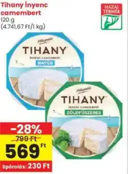 Interspar Tihany Ínyenc camembert ajánlat