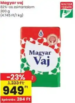 Interspar Magyar vaj ajánlat