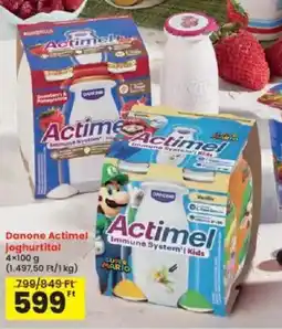 Interspar Danone Actimel joghurtital ajánlat