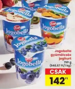 Interspar Jogobella gyümölcsös joghurt ajánlat