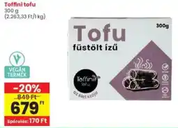 Interspar Toffini tofu ajánlat