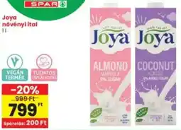 Interspar Joya növényi ital ajánlat