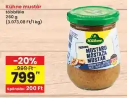 Interspar Kühne mustár ajánlat