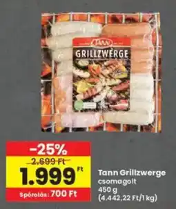 Interspar Tann Grillzwerge ajánlat