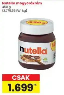 Interspar Nutella mogyorókrém ajánlat