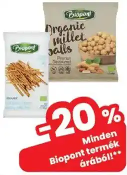 Interspar Minden Biopont termék ajánlat