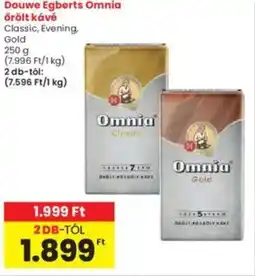 Interspar Douwe Egberts Omnia örölt kávé ajánlat