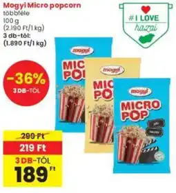 Interspar Mogyi Micro popcorn ajánlat
