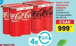 Interspar Coca-Cola szénsavas Üdítőital ajánlat