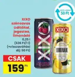 Interspar XIXO szénsavas Üdítőital, jegestea, limonádé ajánlat