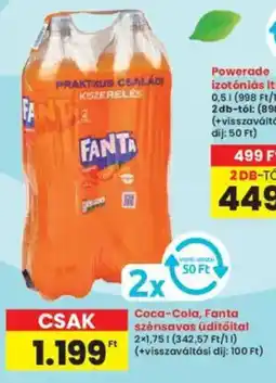 Interspar Coca-Cola, Fanta szénsavas üdítőital ajánlat