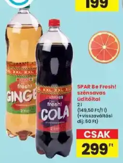 Interspar SPAR Be Fresh! szénsavas üdítőital ajánlat