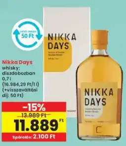 Interspar Nikka Days whisky ajánlat