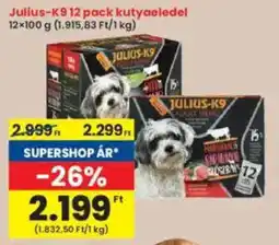 Interspar Julius-K9 12 pack kutyaeledel ajánlat