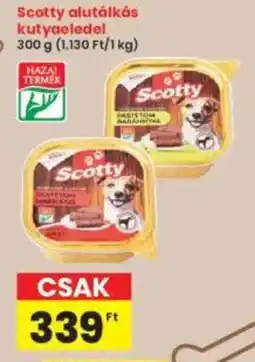 Interspar Scotty alutálkás kutyaeledel ajánlat