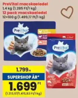 Interspar PreVital macskaeledel ajánlat