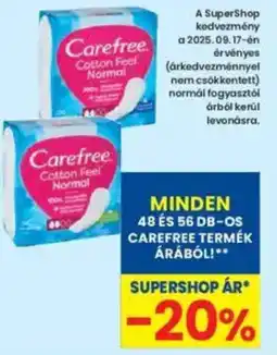 Interspar Carefree termék ajánlat