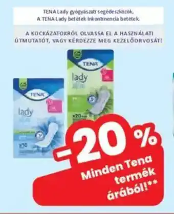 Interspar Tena termék ajánlat