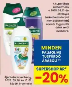 Interspar Palmolive tusfürdő ajánlat