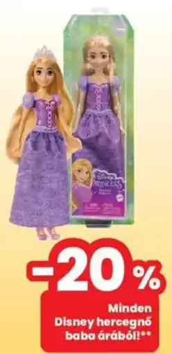 Interspar Disney hercegnő baba ajánlat