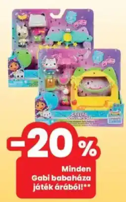 Interspar Gabi babaháza játék ajánlat