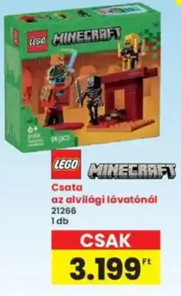 Interspar LEGO MINECRAFT Csata az alvilági lávatónál ajánlat