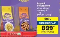 Interspar D-pack újburgonya ajánlat