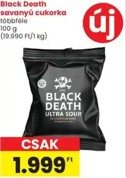 Spar Market Black Death savanyú cukorka ajánlat