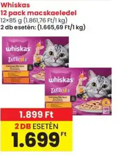 Spar Market Whiskas 12 pack macskaeledel ajánlat