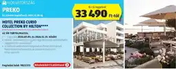 ALDI Horvátország Preko Hotel Preko Curio Collection by Hilton ajánlat