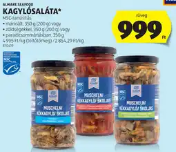 ALDI Almare Seafood kagylósaláta ajánlat