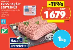 ALDI Húsmester Friss darált sertéshús ajánlat