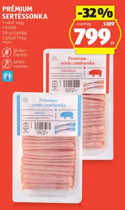ALDI Prémium sertéssonka ajánlat