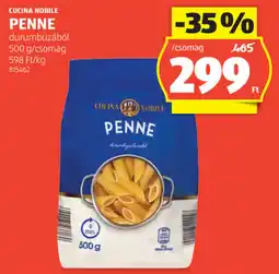 ALDI Cucina Nobile Penne ajánlat