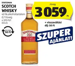 ALDI Statesman Scotch Whisky ajánlat