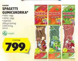 ALDI Haribo Spagetti gumicukorka ajánlat