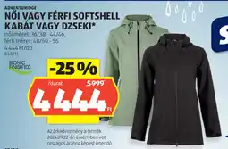 ALDI Adventuridge női, férfi softshell kabát, dzseki ajánlat