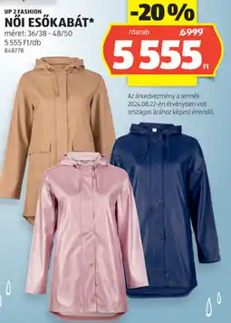 ALDI Up 2 Fashion Női esőkabát ajánlat