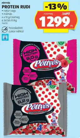 ALDI Pöttyös Protein Rudi ajánlat