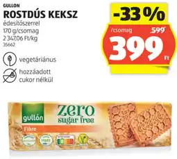 ALDI Gullon Rostdús keksz ajánlat