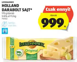 ALDI Leerdammer Holland Darabolt sajt ajánlat