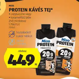 ALDI Mizo Prote!n kávés tej ajánlat