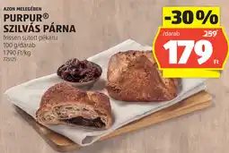 ALDI Azon Melegében Purpur szilvás párna ajánlat