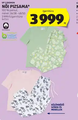 ALDI Up 2 Fashion Női pizsama ajánlat
