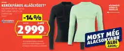 ALDI Crane kerékpáros aláöltözet ajánlat