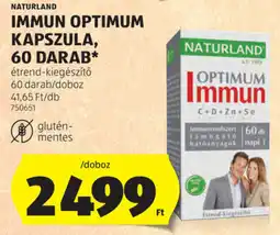 ALDI Naturland Immun Optimum kapszula ajánlat