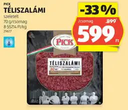 ALDI Pick téliszalámi ajánlat